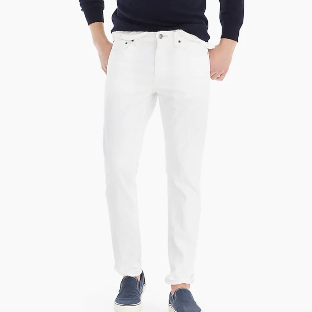 J. Crew Men's 484 Slim Fit Stretch Jeans NWT 36x32